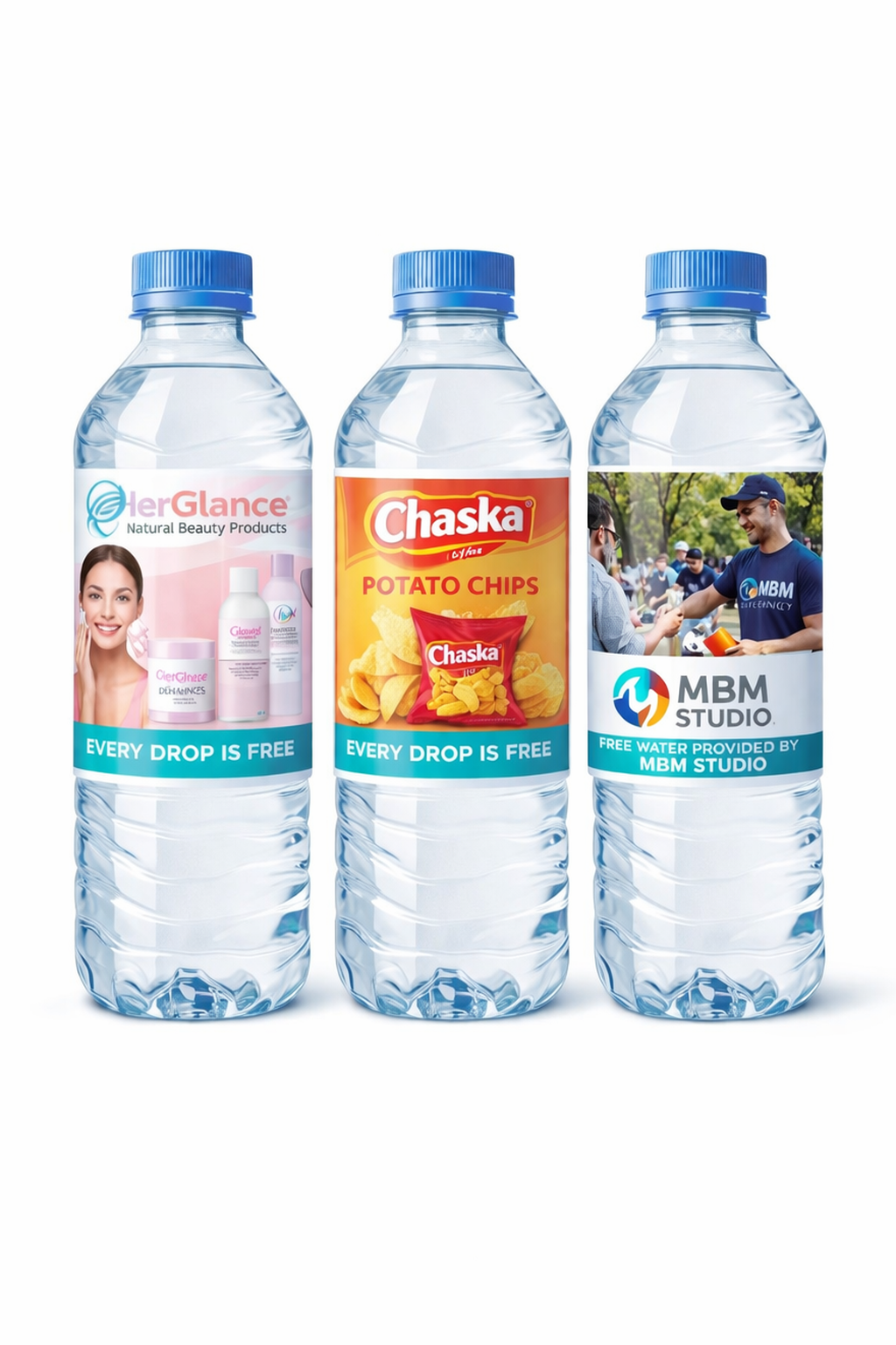 Bottle with Brand B